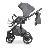 Дитяча коляска 2 в 1 Riko Naturo Ecco Anthracite